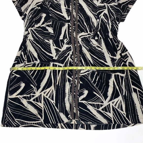 ALFANI Woman Printed Mini Shift Dress Size 24W - Picture 9 of 14